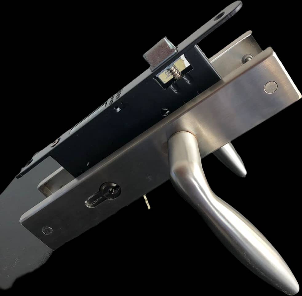 ENS SERRURE SecuMAX INOX 7007-28-Z NOIR